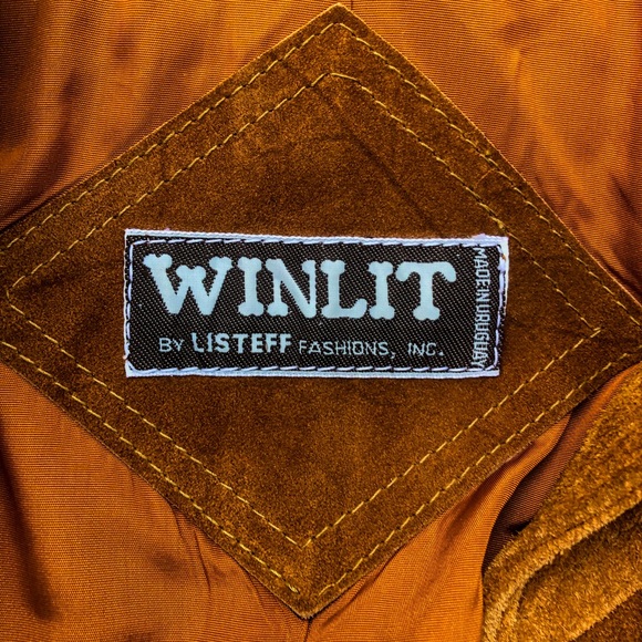 Vintage leather fringe jacket - Picture 4 of 8